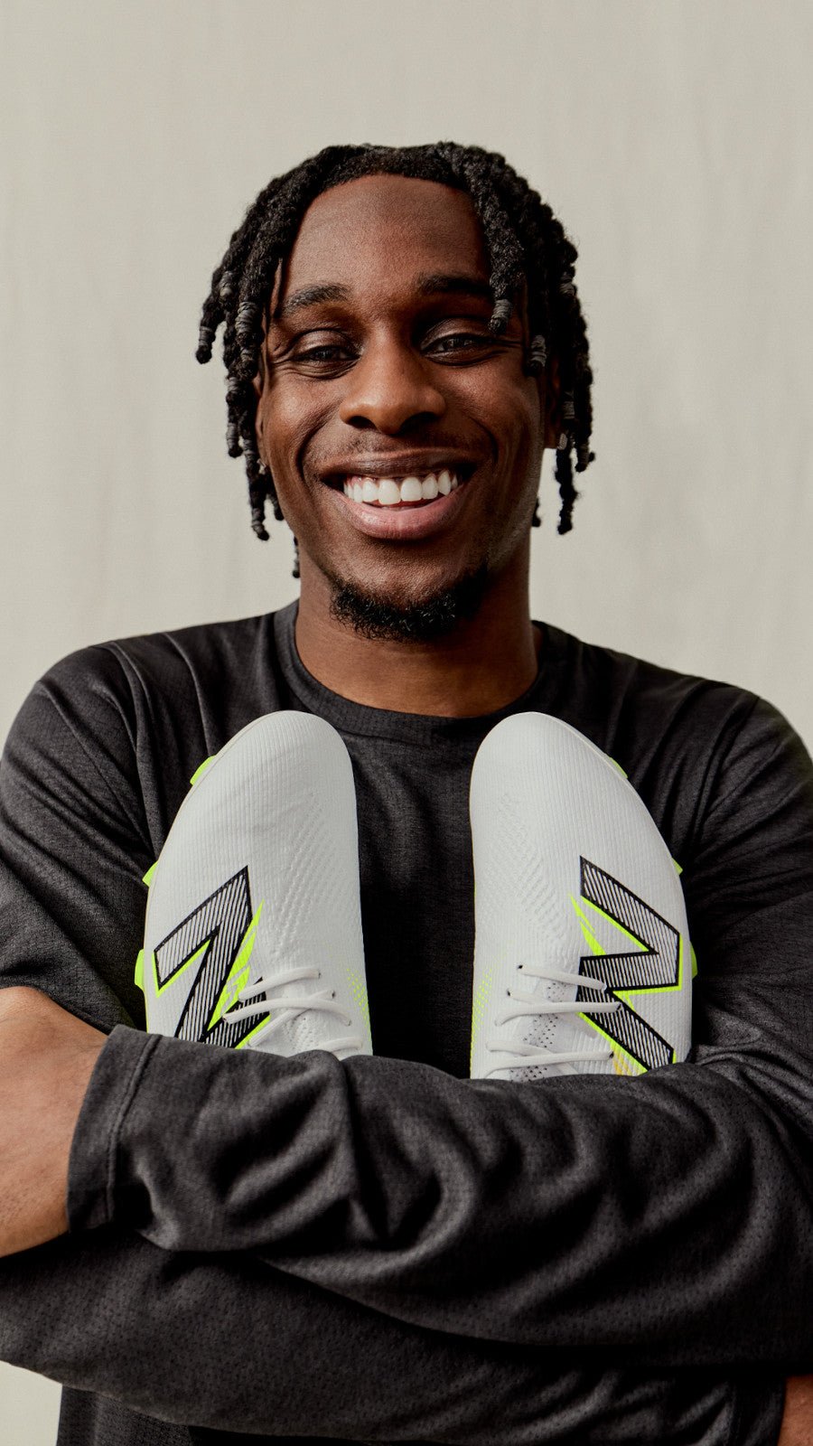 New Balance Furon V8 Elite FG Firm Ground Soccer Cleats - White - Best Buy Soccer