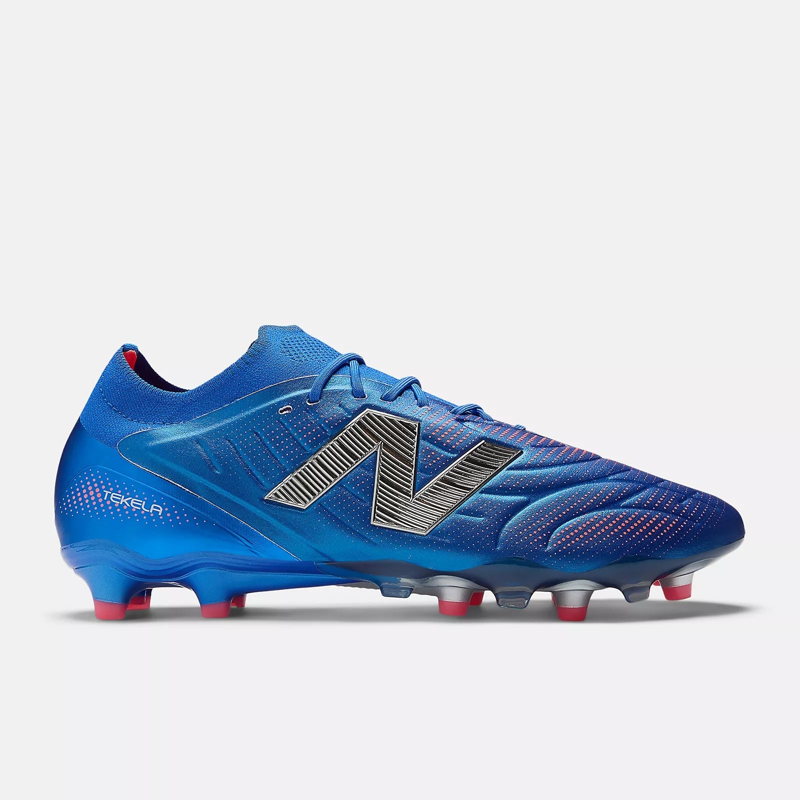 New Balance Tekela Elite Low Laced Firm Ground Soccer Cleats V5 - Blue - Best Buy Soccer