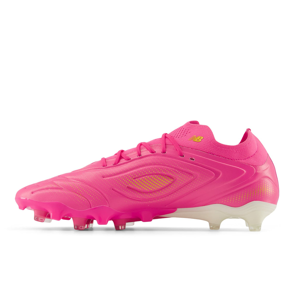 New Balance Tekela Pro Low V5 FG Firm Ground Men's Soccer Cleats - Pink Heat - Best Buy Soccer