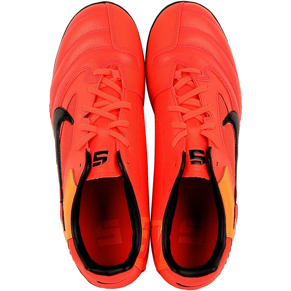 Nike 5 Elastico Pro Indoor Soccer Shoes - Bright Crimson/Orange - Best Buy Soccer