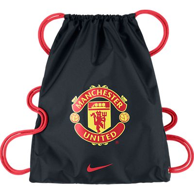 Nike Allegiance Manchester United Gymsack - Black - Best Buy Soccer