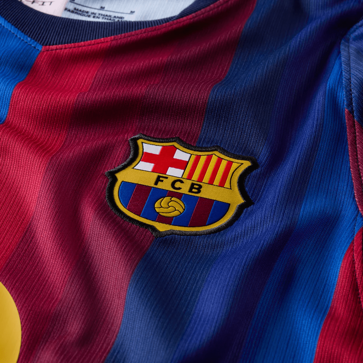 Nike Barcelona Authentic Home Men's Soccer Jersey 26/27 - Red/Blue - Best Buy Soccer