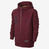 Nike Barcelona AW77 Covert FZ Hoodie Red/Obsidian - Best Buy Soccer