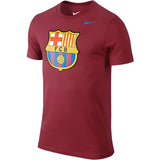 Nike Barcelona Core Crest Tee Red - Best Buy Soccer