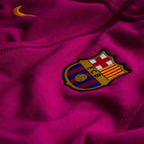 Nike Barcelona Hoodie Athentic FZ Dynamic Berry/University Gold - Best Buy Soccer
