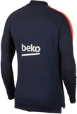 Nike Barcelona Squad Drill Top Obsidian/Hyper Crimson - Best Buy Soccer