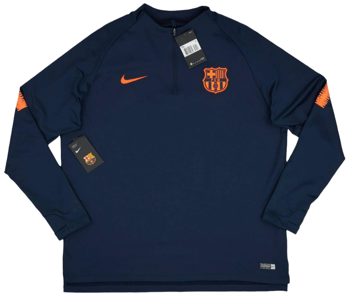 Nike Barcelona Squad Drill Top Obsidian/Hyper Crimson - Best Buy Soccer