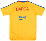 Nike Barcelona Squad TrainingTop Gold/Royal - Best Buy Soccer