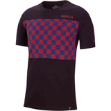 Nike Barcelona T Shirt Burgundy Ash - Best Buy Soccer