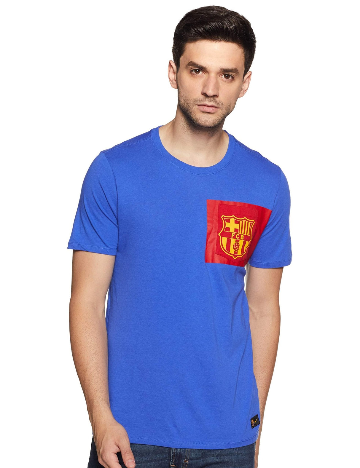 Nike Barcelona Tee Crest Royal - Best Buy Soccer