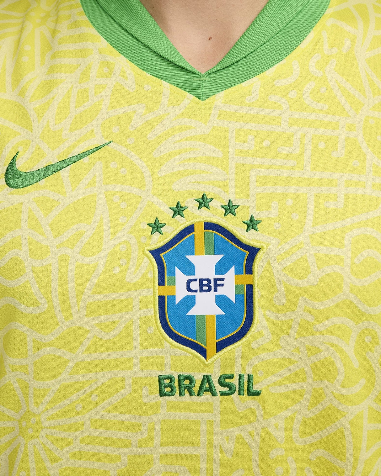Nike Brazil Stadium Home Men's Jersey 24 - Yellow - Best Buy Soccer