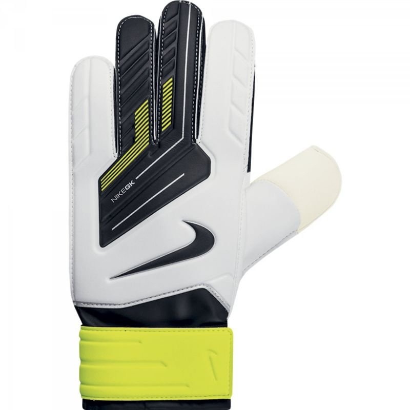 Nike Classic Goalkeeper Gloves White/Yellow/Silver - Best Buy Soccer