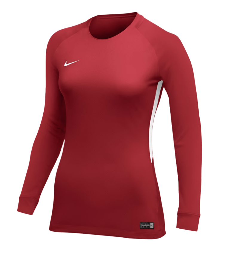 Nike Dry Tiempo Premier Women's Long Sleeve Jersey - Red - Best Buy Soccer