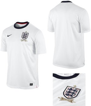 Nike Ent SS Home Jersey 2013 White - Best Buy Soccer