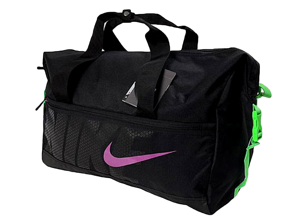 Nike FB Liberco Compact Duffel Bag -Black/Green - Best Buy Soccer