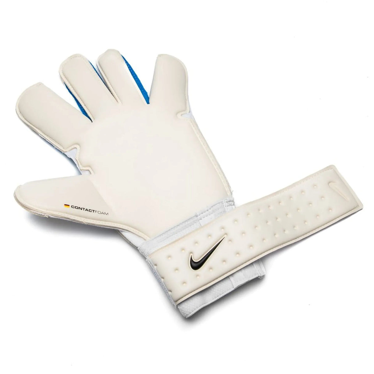 Nike Goalkeeper Vapor Grip 3 Glove - White/Blue - Best Buy Soccer