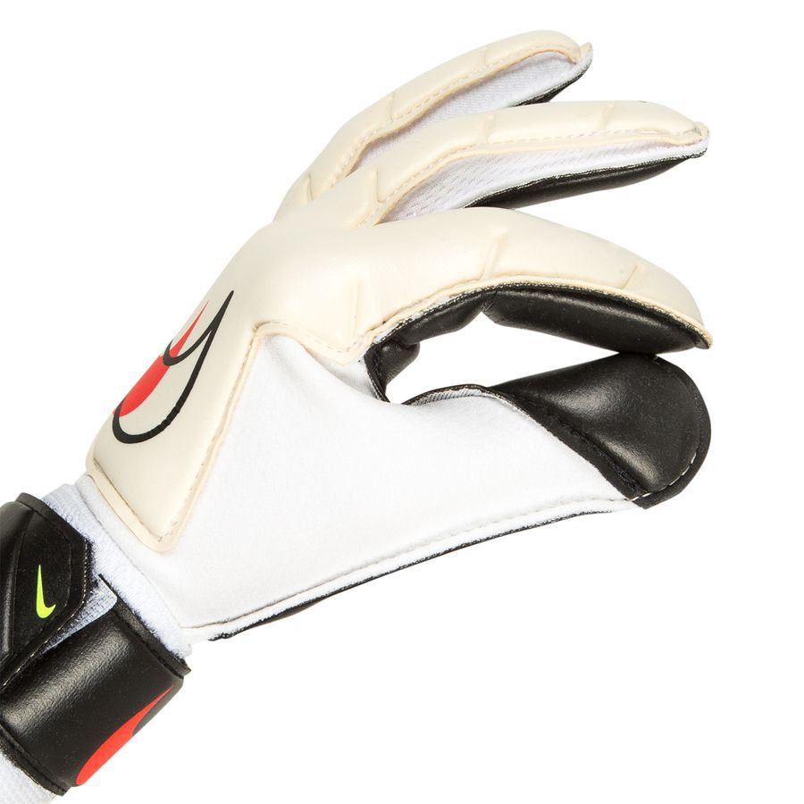 Nike Grip3 Goalkeeper Gloves White/Black/Bright Crimson - Best Buy Soccer