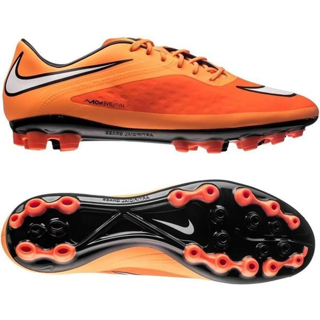 Nike Hypervenom Phatal AG Soccer Cleats - Hyper Crimson/White/Atomic Orange/Black - Best Buy Soccer