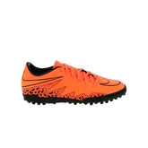 Nike HyperVenom Phelon II TF Turf Soccer Cleats - Orange/Black - Best Buy Soccer