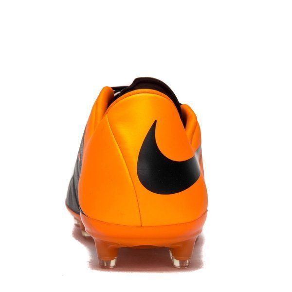 Nike Hypervenom Phinish Leather FG Firm Ground Soccer Cleats - Black/Total Orange - Best Buy Soccer