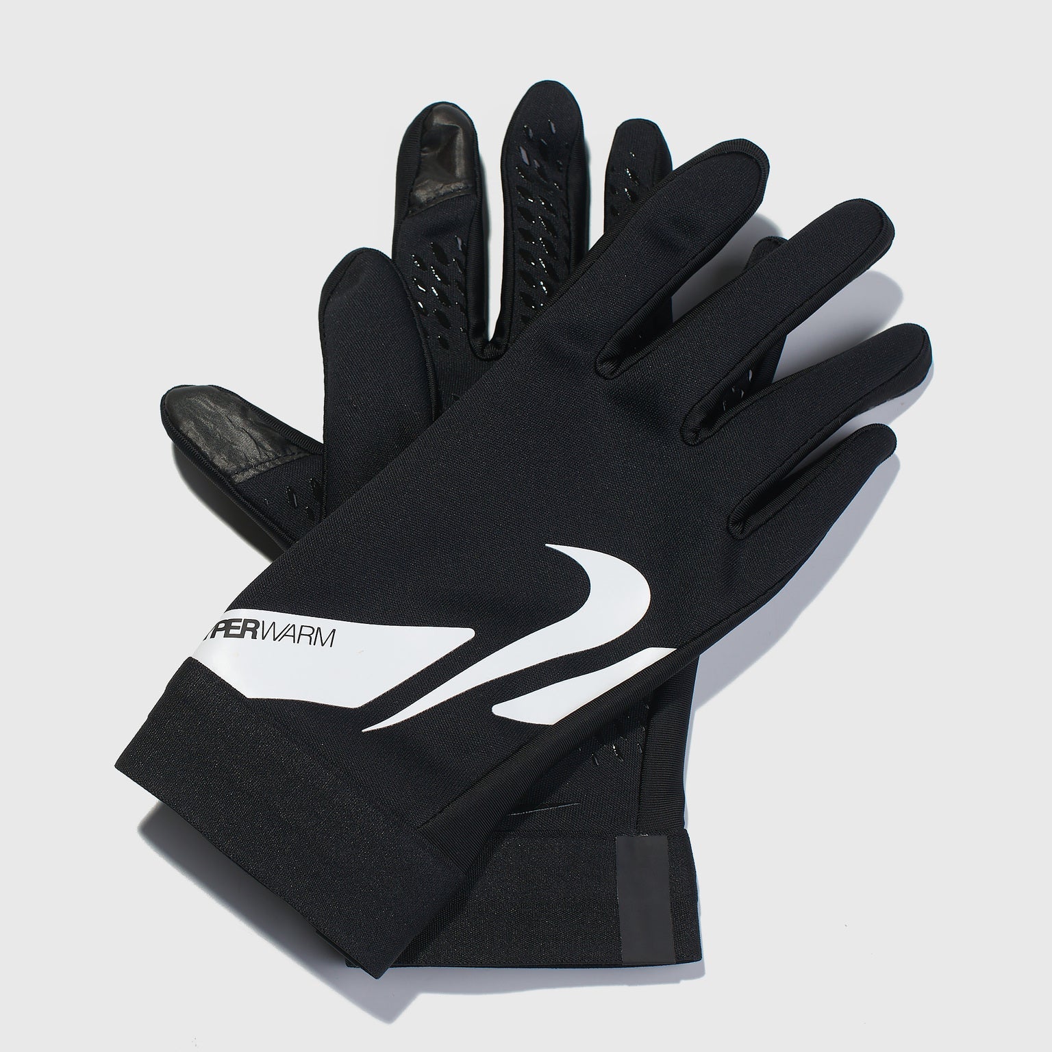 Nike HyperWarm Academy Gloves Black/Whit Youth - Best Buy Soccer