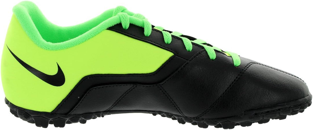Nike JR Bomba II TF Turf Soccer Cleats - Black/Electric Green/Volt - Best Buy Soccer