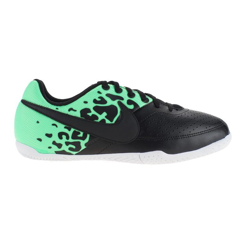 Nike JR Elastico II Indoor Soccer Shoes - Black/Neo Lime/White - Best Buy Soccer