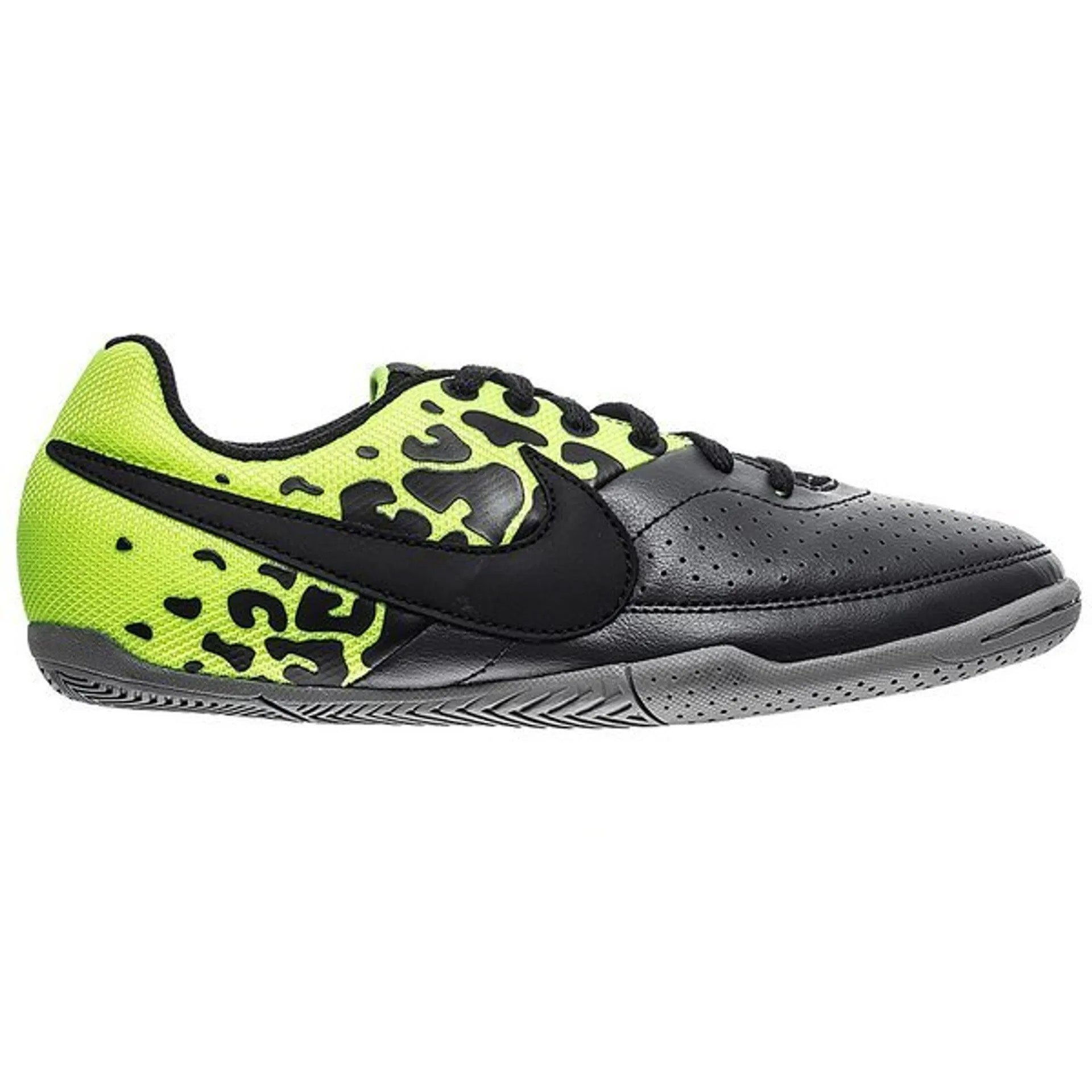 Nike JR Elastico II Indoor Soccer Shoes - Dark Charcoal/Black/Volt/Grey - Best Buy Soccer