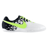 Nike JR Elastico II Indoor Soccer Shoes - White/Flash Lime/Black - Best Buy Soccer