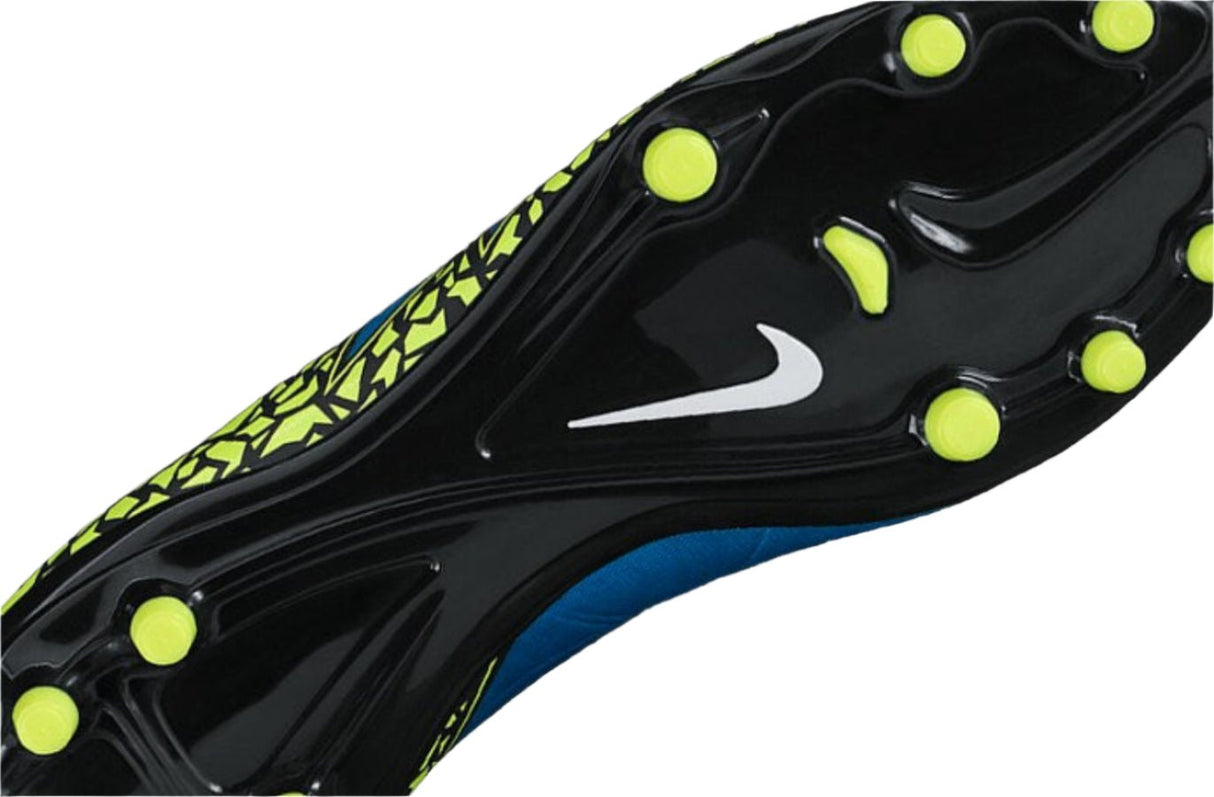 Nike JR Hypervenom Phelon II FG Soccer Cleats - Blue Lagoon/Volt/Black - Best Buy Soccer