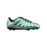 Nike JR Hypervenom Phelon II FG Soccer Cleats - Green Glow/Hyper Orange/Metallic Silver - Best Buy Soccer