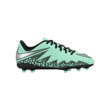 Nike JR Hypervenom Phelon II FG Soccer Cleats - Green Glow/Hyper Orange/Metallic Silver - Best Buy Soccer