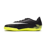 Nike JR HyperVenom Phelon II IC Indoor Shoes - Black/White/Volt - Best Buy Soccer
