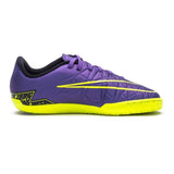 Nike JR HyperVenom Phelon II IC Indoor Shoes - Hyper Grape/Black - Best Buy Soccer