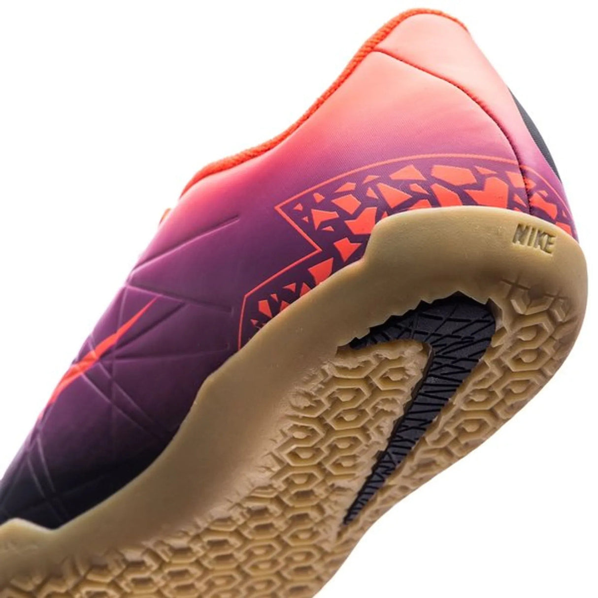 Nike JR HyperVenom Phelon II IC Indoor Shoes - Total Crimson/Obsidian/Vivid Purple - Best Buy Soccer