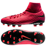 Nike JR Hypervenom Phelon III Soccer Cleats Red/Black/Crimson - Best Buy Soccer