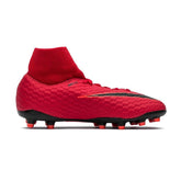 Nike JR Hypervenom Phelon III Soccer Cleats Red/Black/Crimson - Best Buy Soccer
