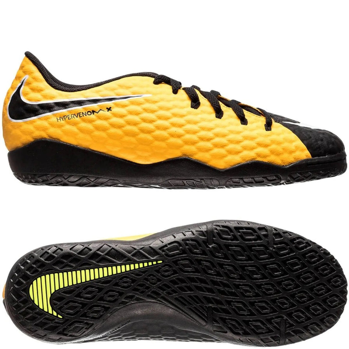 Nike Jr HypervenomX Phelon III IC Indoor Soccer Shoes - Laser Orange/White/Black - Best Buy Soccer