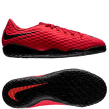 Nike Jr HypervenomX Phelon III IC Indoor Soccer Shoes - Red/Black - Best Buy Soccer