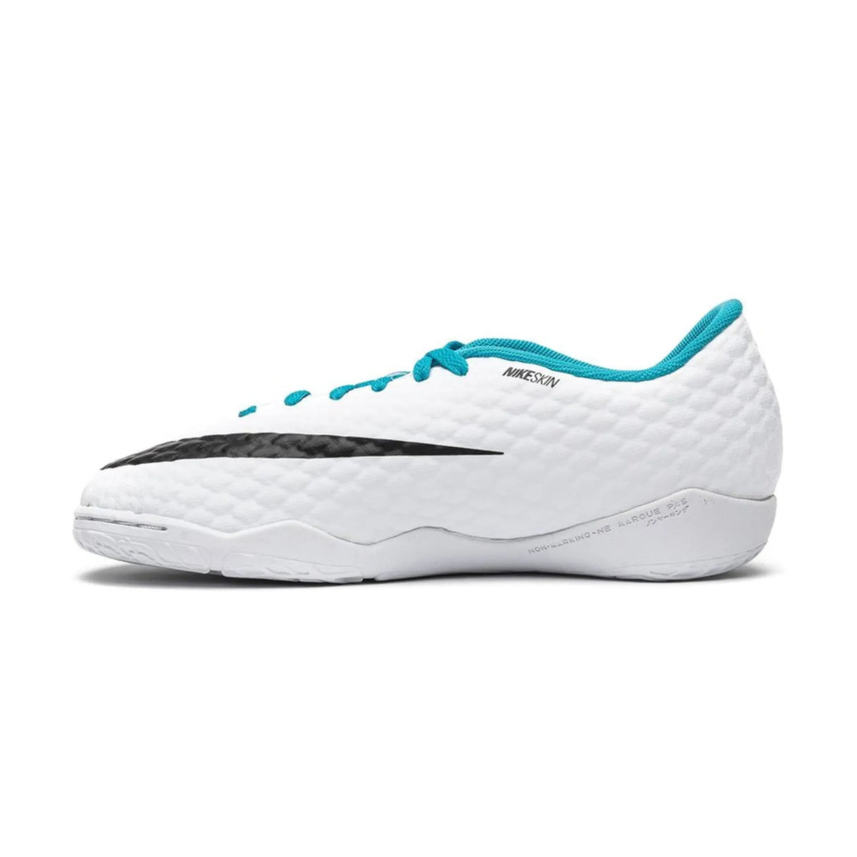 Nike Jr HypervenomX Phelon III IC Indoor Soccer Shoes - White/Black/Photo Blue - Best Buy Soccer