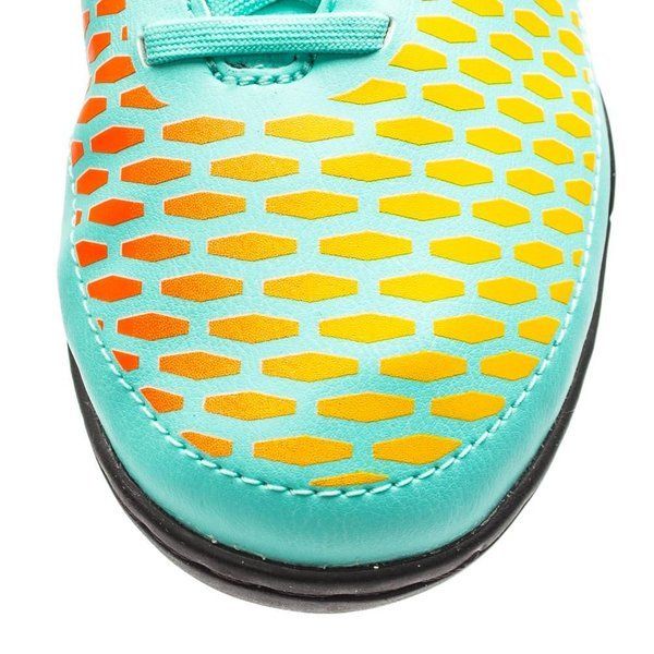 Nike JR Magista Onda IC Indoor Soccer Shoes - Hyper Turquoise/White/Laser Orange - Best Buy Soccer