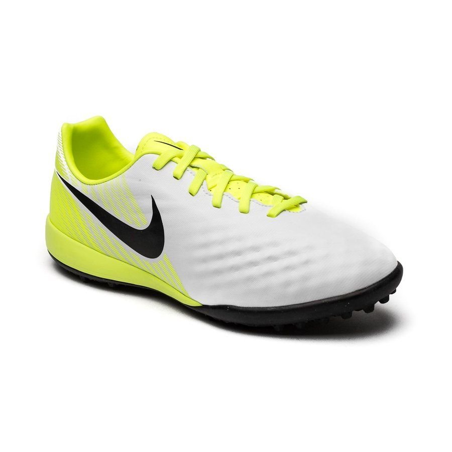Nike Jr Magista Opus II TF Turf Youth Soccer Cleats - White/Black/Volt/Platinum - Best Buy Soccer