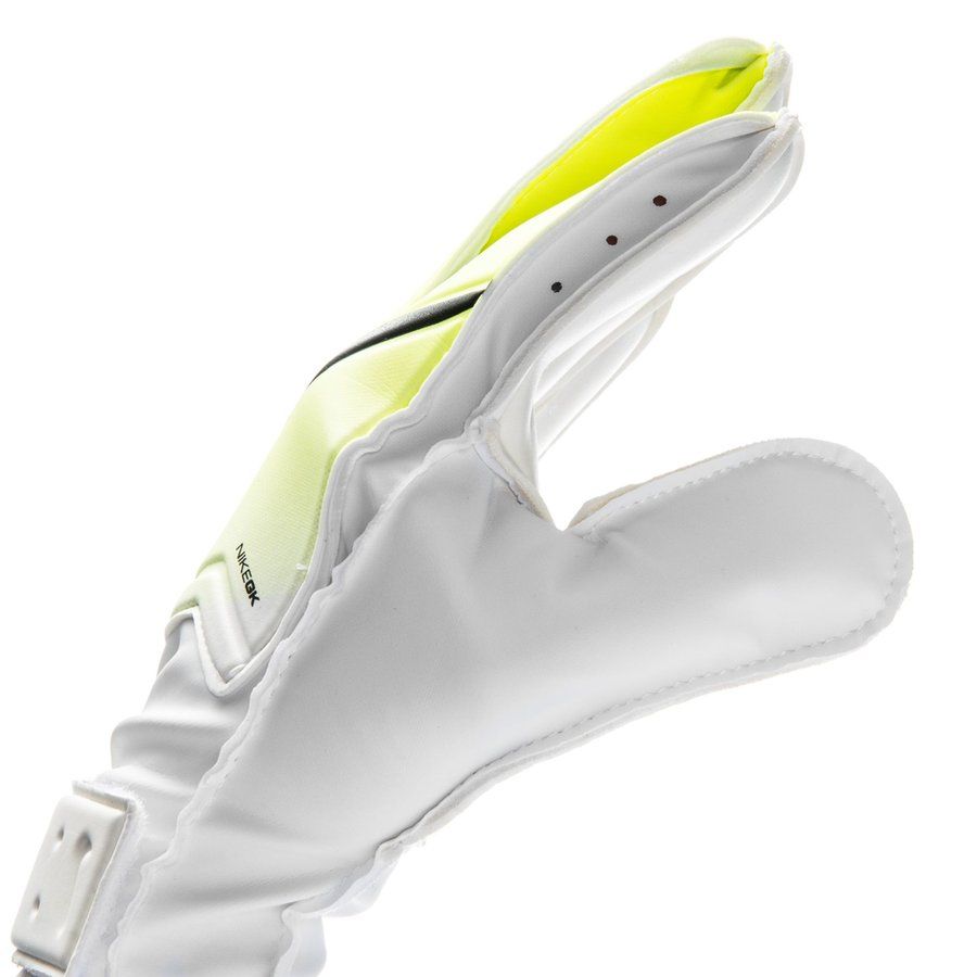Nike Jr Match Goalkeeper Gloves White/Volt - Best Buy Soccer