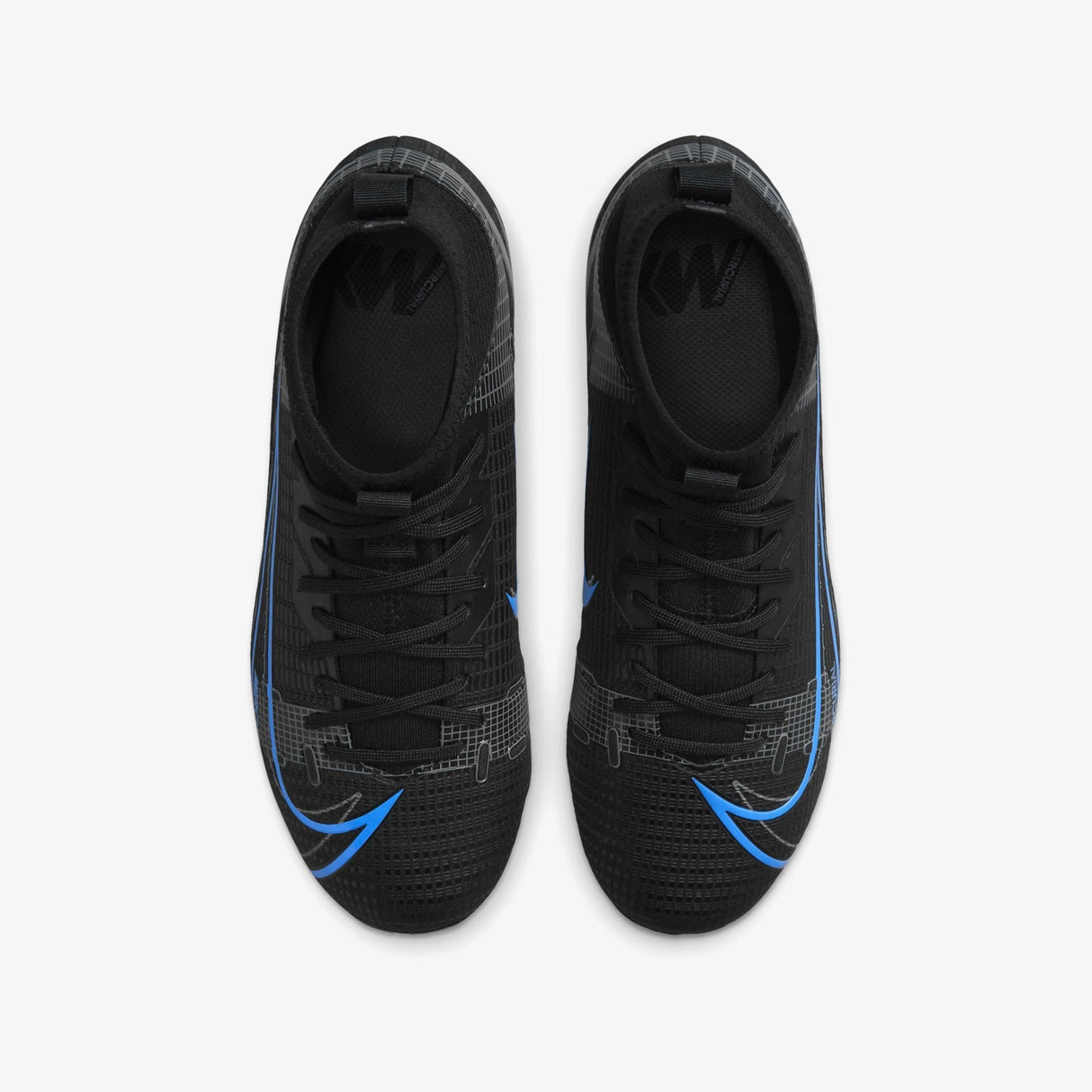 Nike JR Mercurial Superfly 8 Academy Firm Ground Soccer Cleats - Black/Iron Grey - Best Buy Soccer