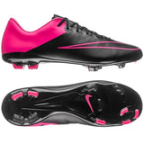 Nike JR Mercurial Vapor X FG Firm Ground Soccer Cleats - Black/Hyper Pink - Best Buy Soccer
