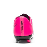 Nike JR Mercurial Vapor X FG Firm Ground Soccer Cleats - Black/Hyper Pink - Best Buy Soccer