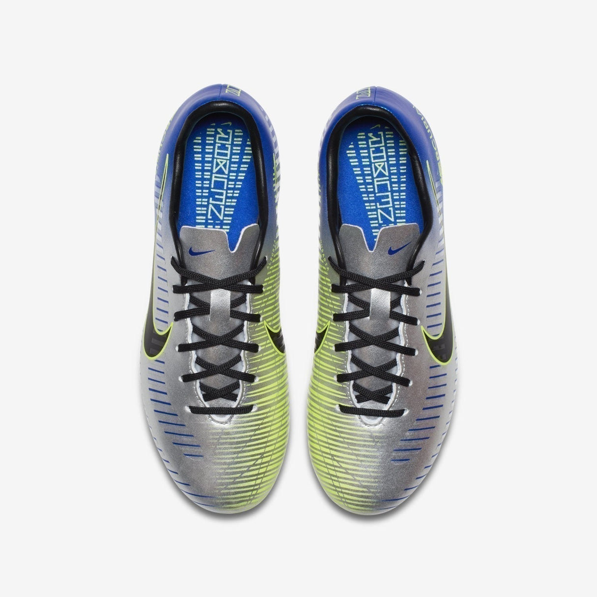 Nike JR Mercurial Victory VI FG Soccer Cleats - Racer Blue/Chrome/Volt/Black - Best Buy Soccer