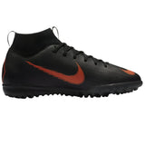 Nike Jr. MercurialX Superfly VI Academy Turf Soccer Boots Black/Orange/White - Best Buy Soccer
