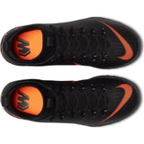Nike Jr. MercurialX Superfly VI Academy Turf Soccer Boots Black/Orange/White - Best Buy Soccer