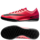 Nike Jr MercurialX Vapor XI IC Indoor Soccer Shoes - Fire/Red/Black - Best Buy Soccer
